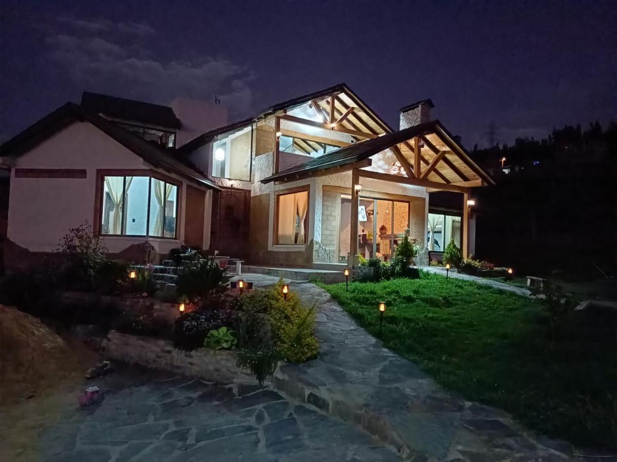 Cabana El Encanto De Alu Paipa Exteriör bild